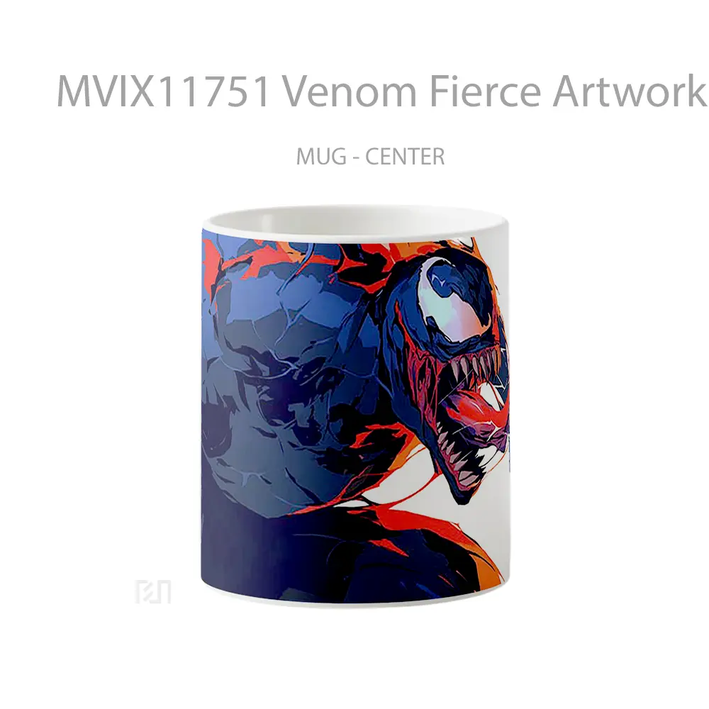 Mug Venom Fierce Artwork Villain Hadiah Lucu dan Menarik