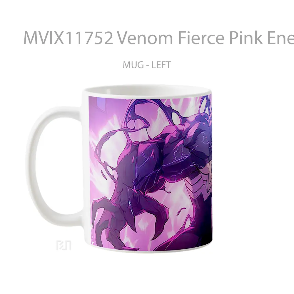 Mug Venom Fierce Pink Energy Mug Aesthetic Koleksi Spesial - All-side / Desain
