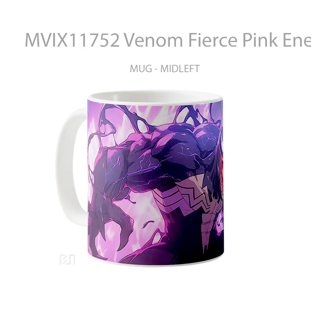 Mug Venom Fierce Pink Energy Mug Aesthetic Koleksi Spesial - All-side / Desain