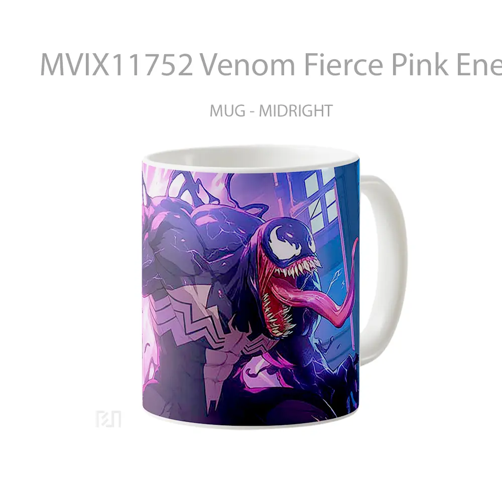 Mug Venom Fierce Pink Energy Mug Aesthetic Koleksi Spesial - All-side / Desain