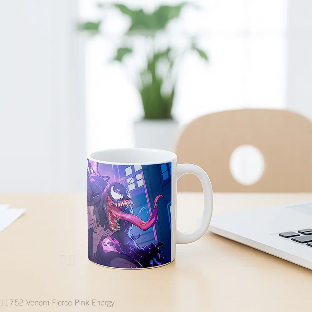 Mug Venom Fierce Pink Energy Mug Aesthetic Koleksi Spesial - All-side / Desain