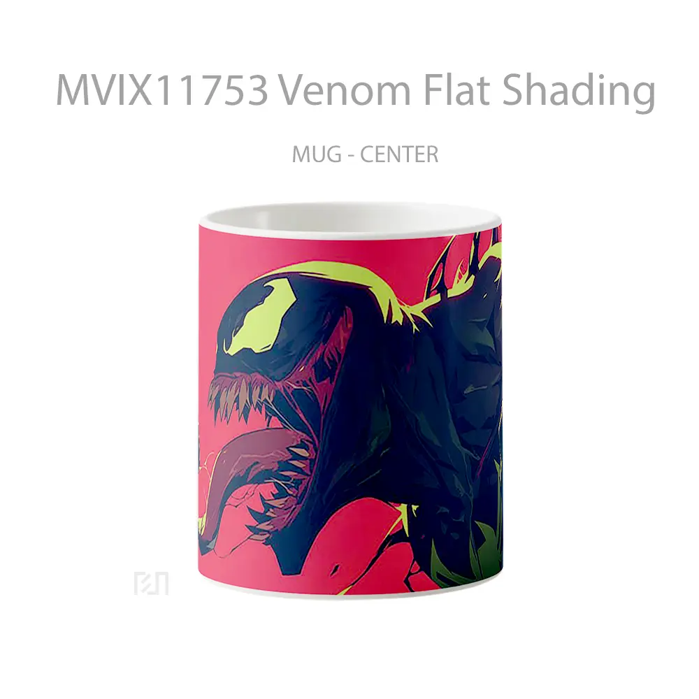 Mug Venom Flat Shading Mug Aesthetic Koleksi Spesial