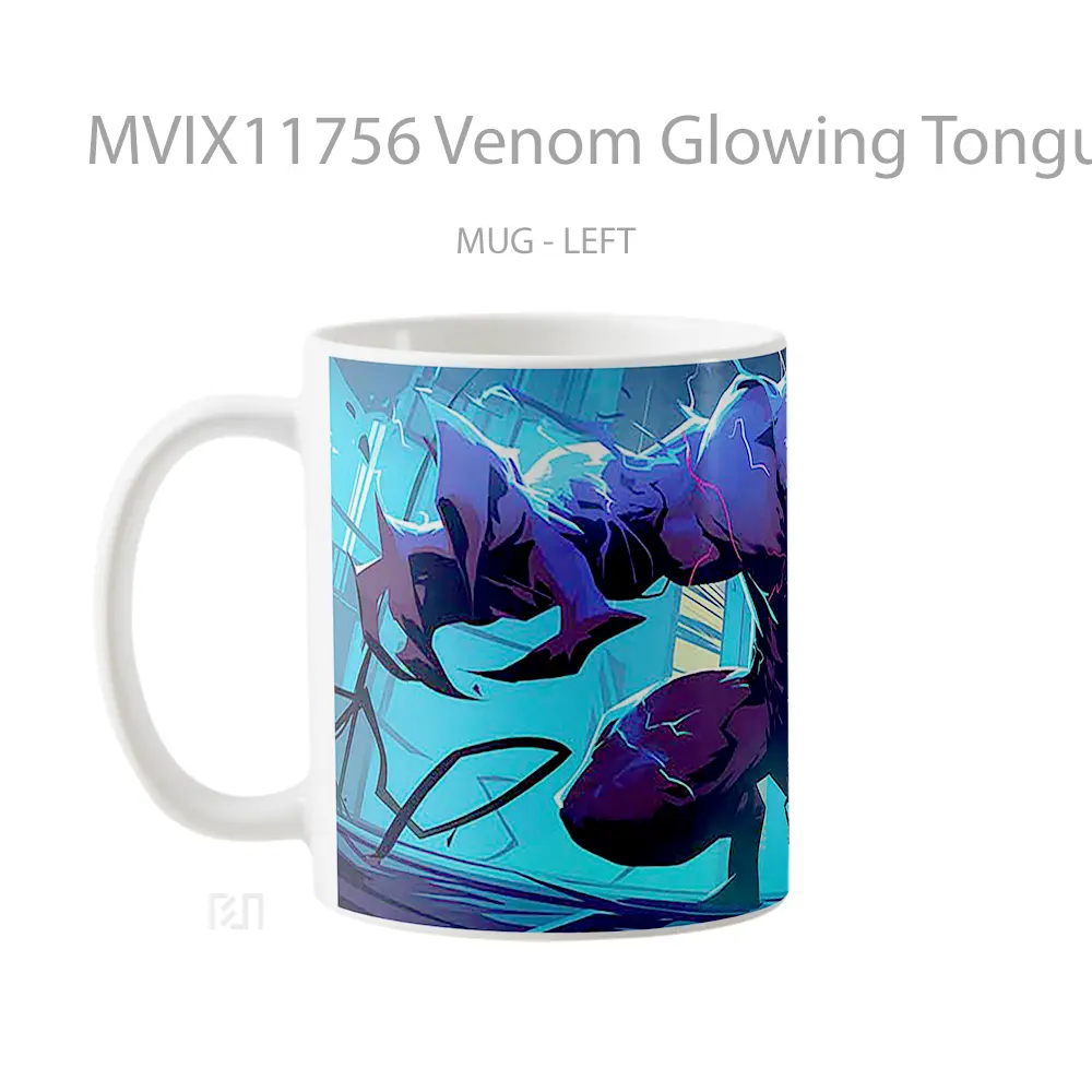 Mug Venom Glowing Tongue Villain Intensity Pc Mug Aesthetic Koleksi Spesial - All-side / Desain