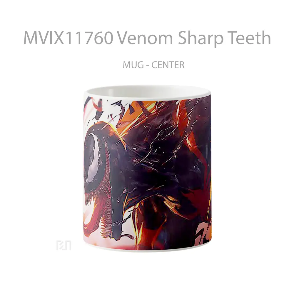 Mug Venom Sharp Teeth Gelas Keramik Desain Unik