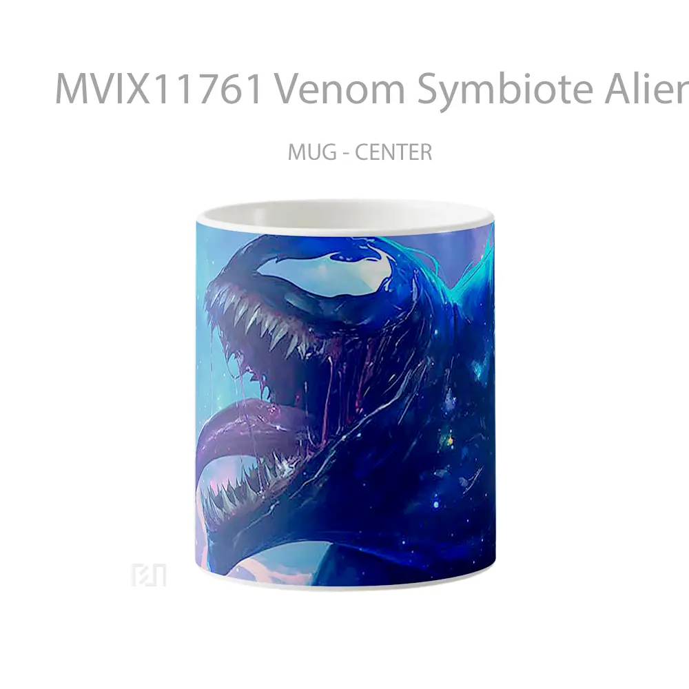 Mug Venom Symbiote Alien Creature Mug Aesthetic Koleksi Spesial