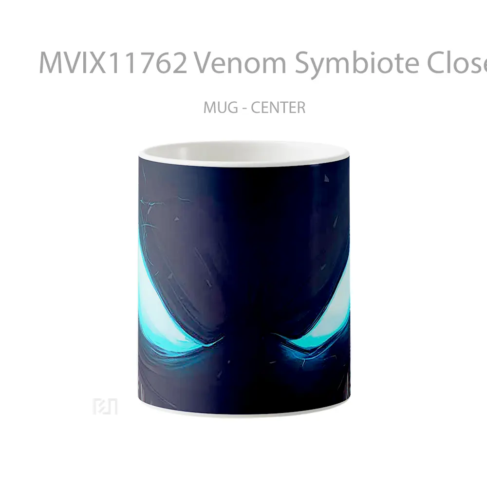 Mug Venom Symbiote Close Up Gelas Keramik Desain Unik