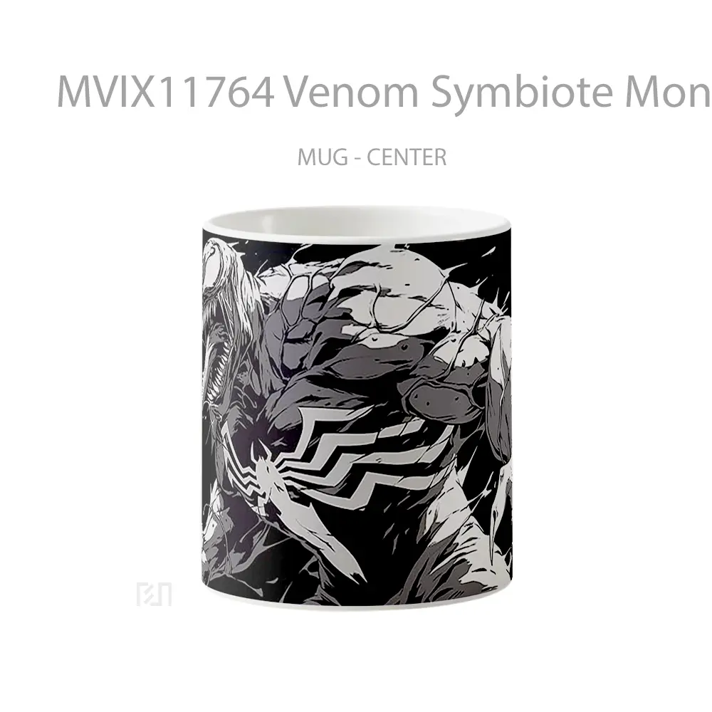 Mug Venom Symbiote Monster Dark Art Hadiah Lucu dan Menarik