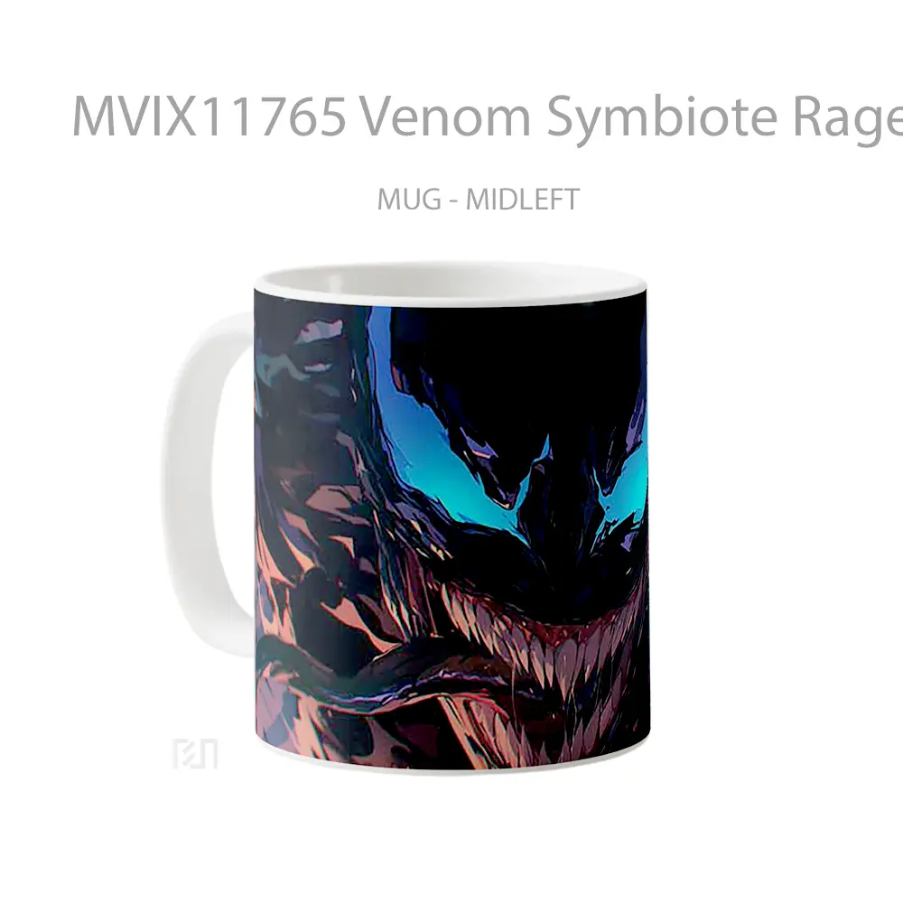 Mug Venom Symbiote Rage Koleksi Mug Limited Edition - All-side / Desain