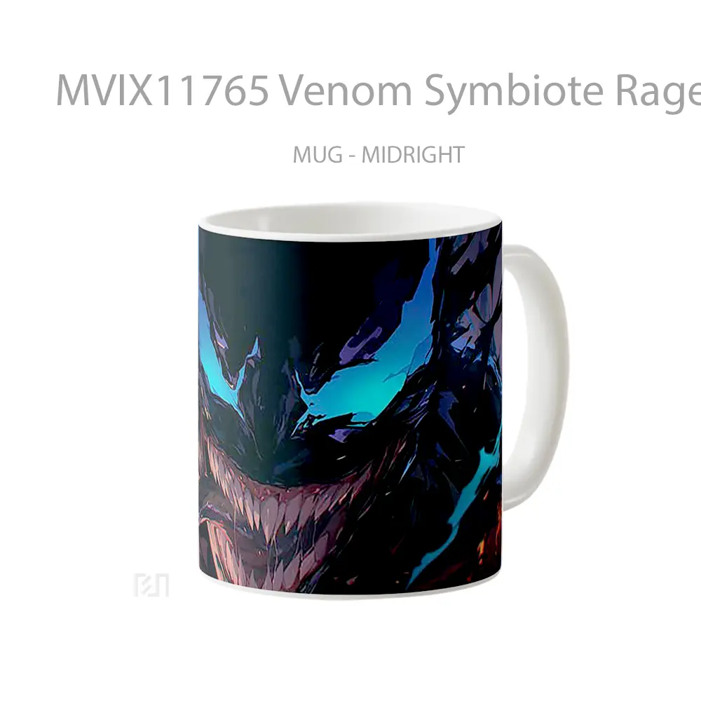 Mug Venom Symbiote Rage Koleksi Mug Limited Edition - All-side / Desain