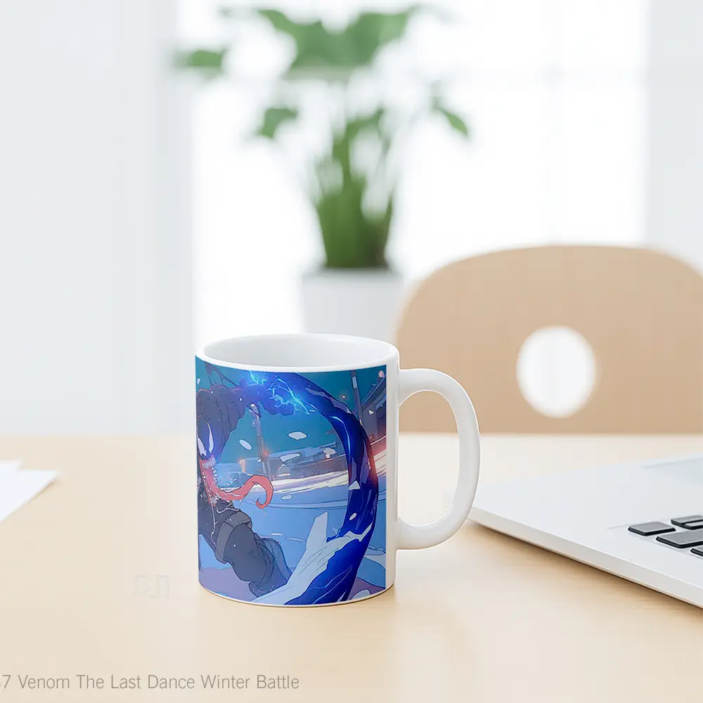 Mug Venom The Last Dance Winter Battle Mug Aesthetic Koleksi Spesial - All-side / Desain