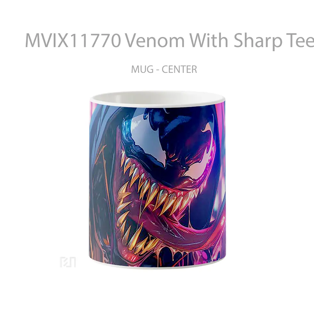 Mug Venom With Sharp Teeth And Tongue Hadiah Lucu dan Menarik