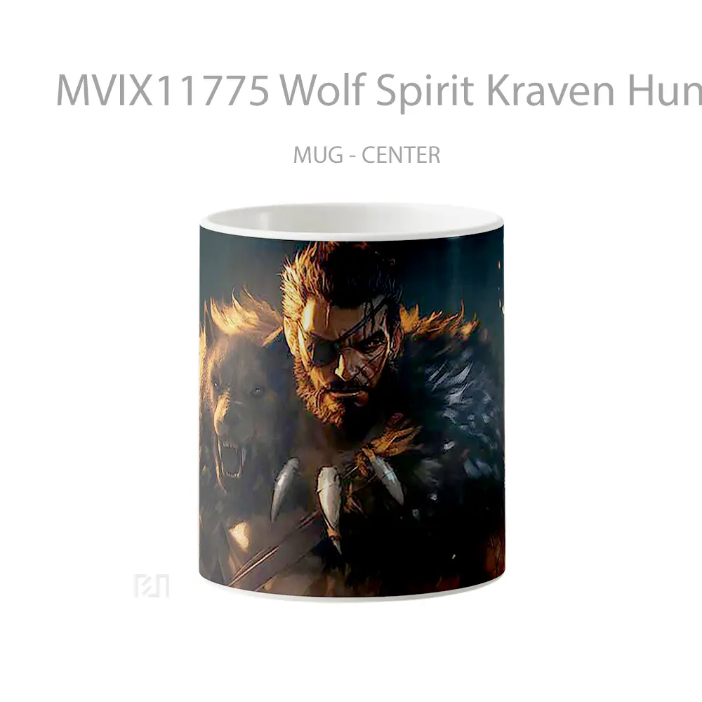 Mug Wolf Spirit Kraven Hunter Koleksi Mug Limited Edition