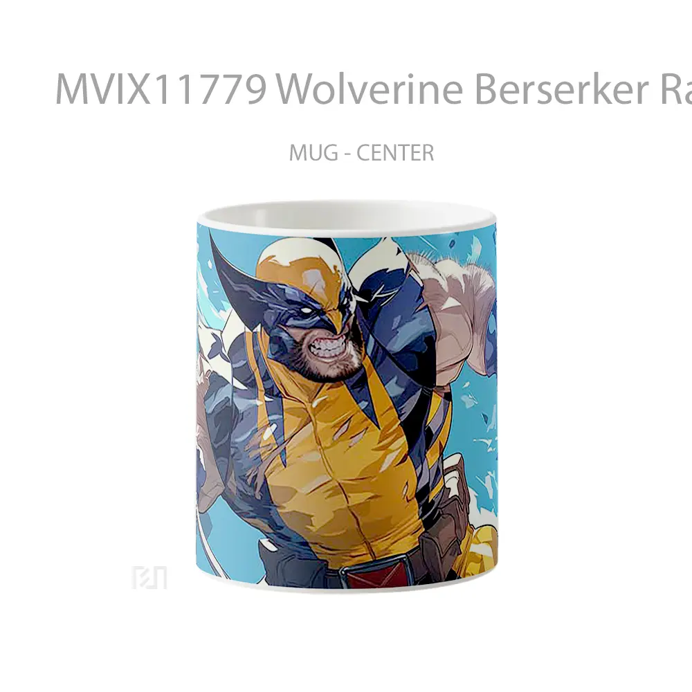 Mug Wolverine Berserker Rage Hadiah Lucu dan Menarik