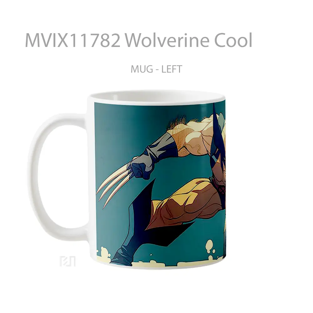 Mug Wolverine Cool Koleksi Mug Limited Edition - All-side / Desain