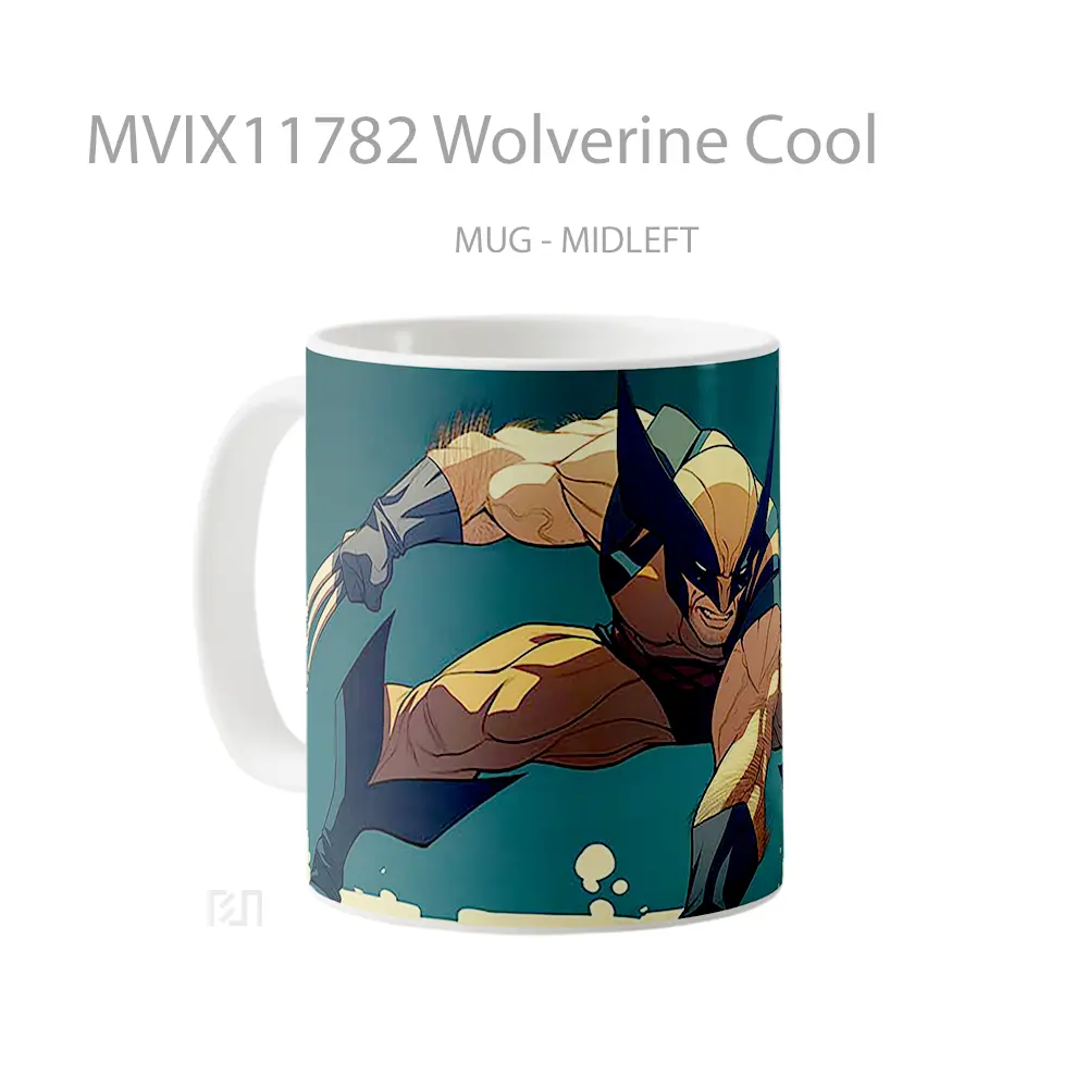 Mug Wolverine Cool Koleksi Mug Limited Edition - All-side / Desain