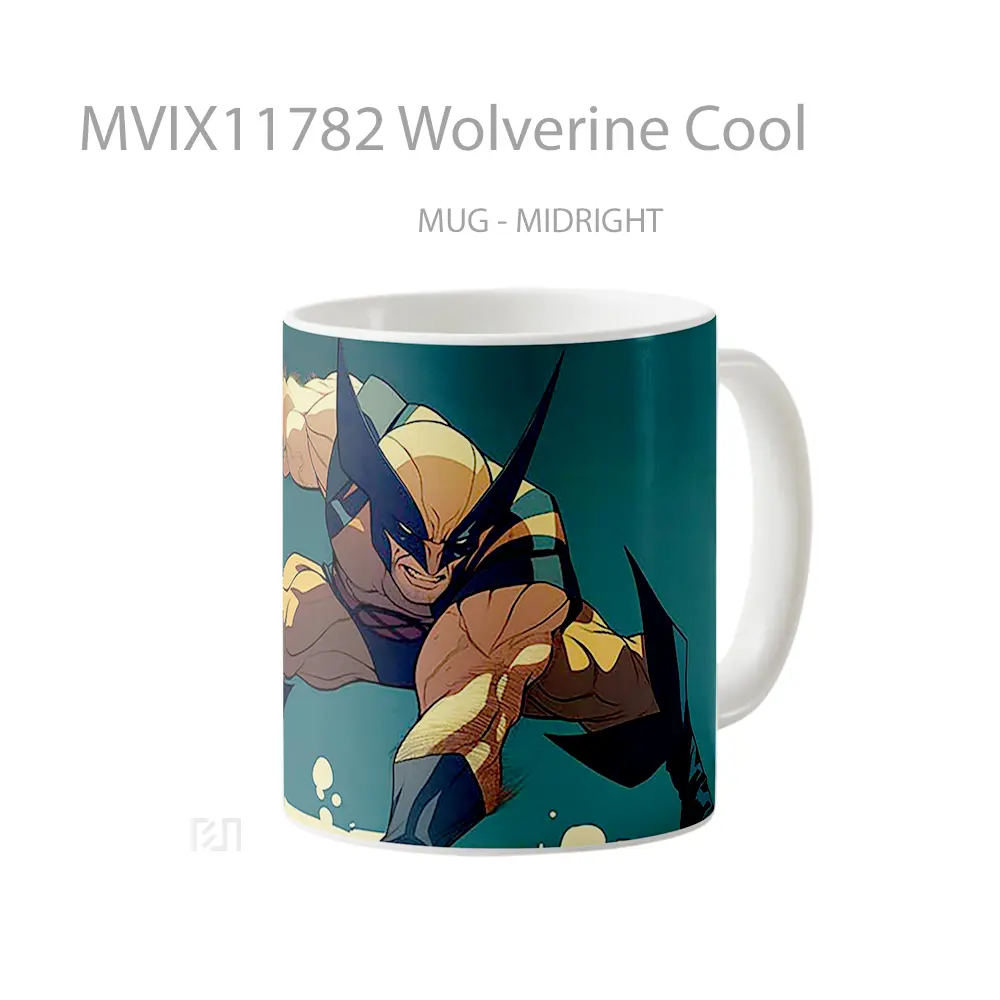 Mug Wolverine Cool Koleksi Mug Limited Edition - All-side / Desain