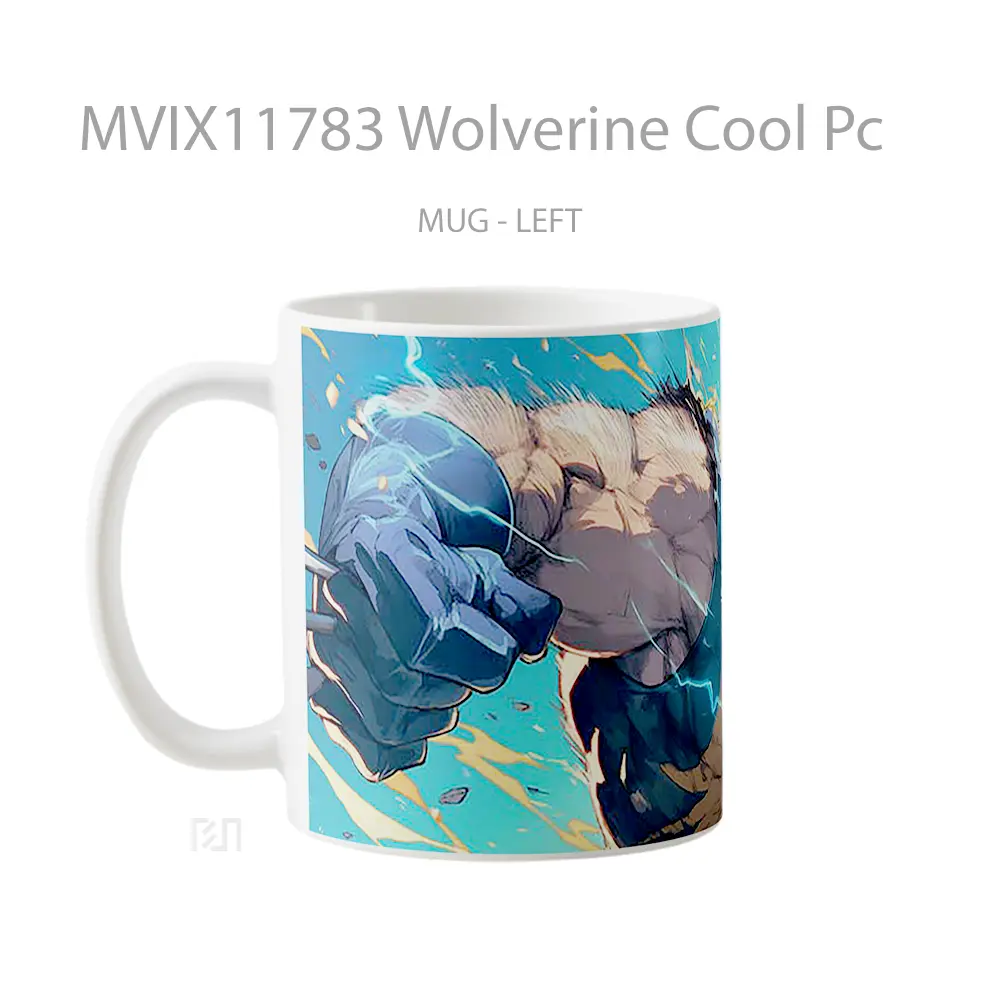 Mug Wolverine Cool Pc Koleksi Mug Limited Edition - All-side / Desain