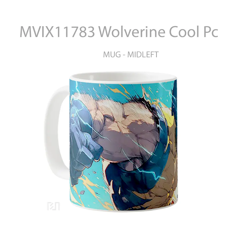 Mug Wolverine Cool Pc Koleksi Mug Limited Edition - All-side / Desain