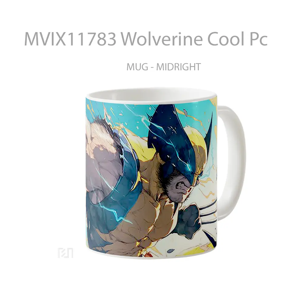 Mug Wolverine Cool Pc Koleksi Mug Limited Edition - All-side / Desain
