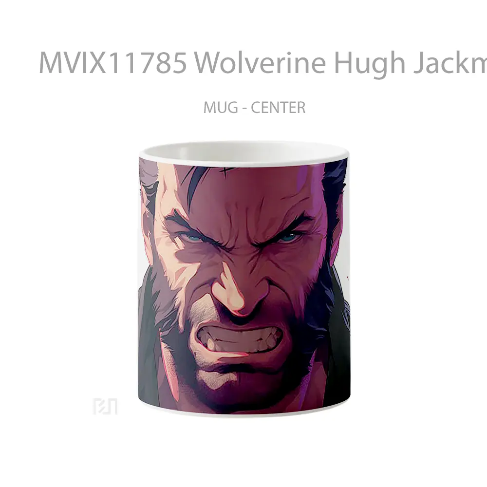 Mug Wolverine Hugh Jackman Hadiah Lucu dan Menarik