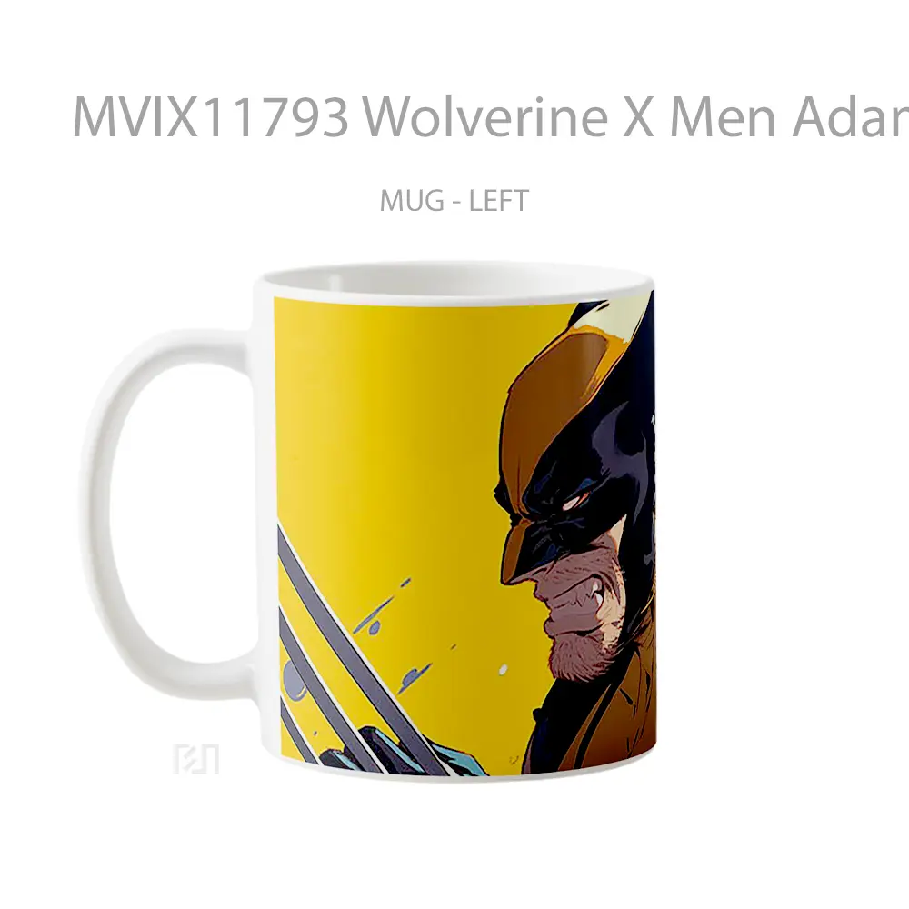Mug Wolverine X Men Adamantium Claws Gelas Keramik Desain Unik - All-side / Desain