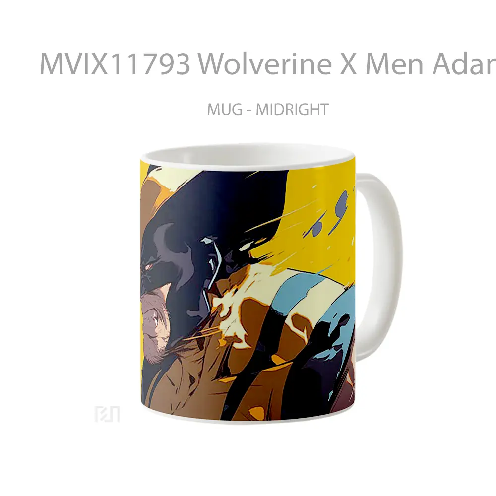 Mug Wolverine X Men Adamantium Claws Gelas Keramik Desain Unik - All-side / Desain