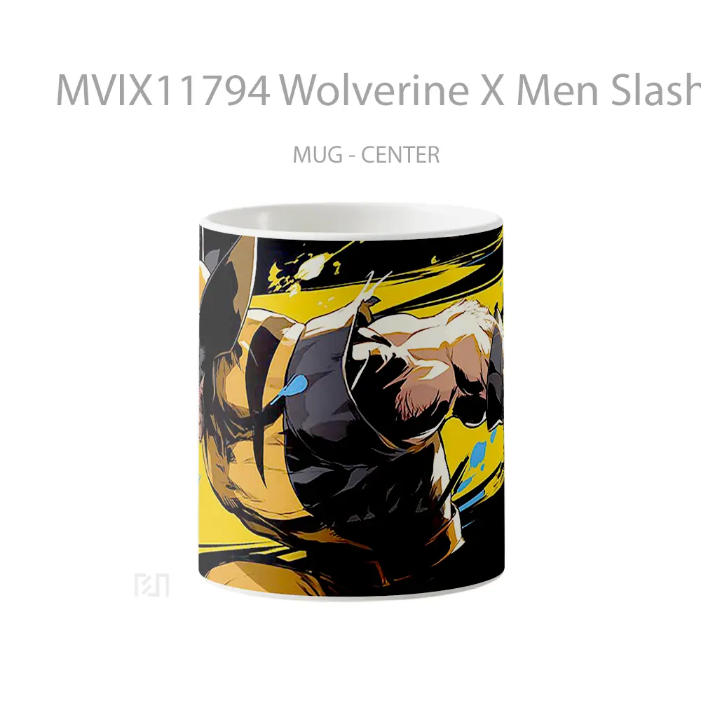 Mug Wolverine X Men Slash Mug Aesthetic Koleksi Spesial