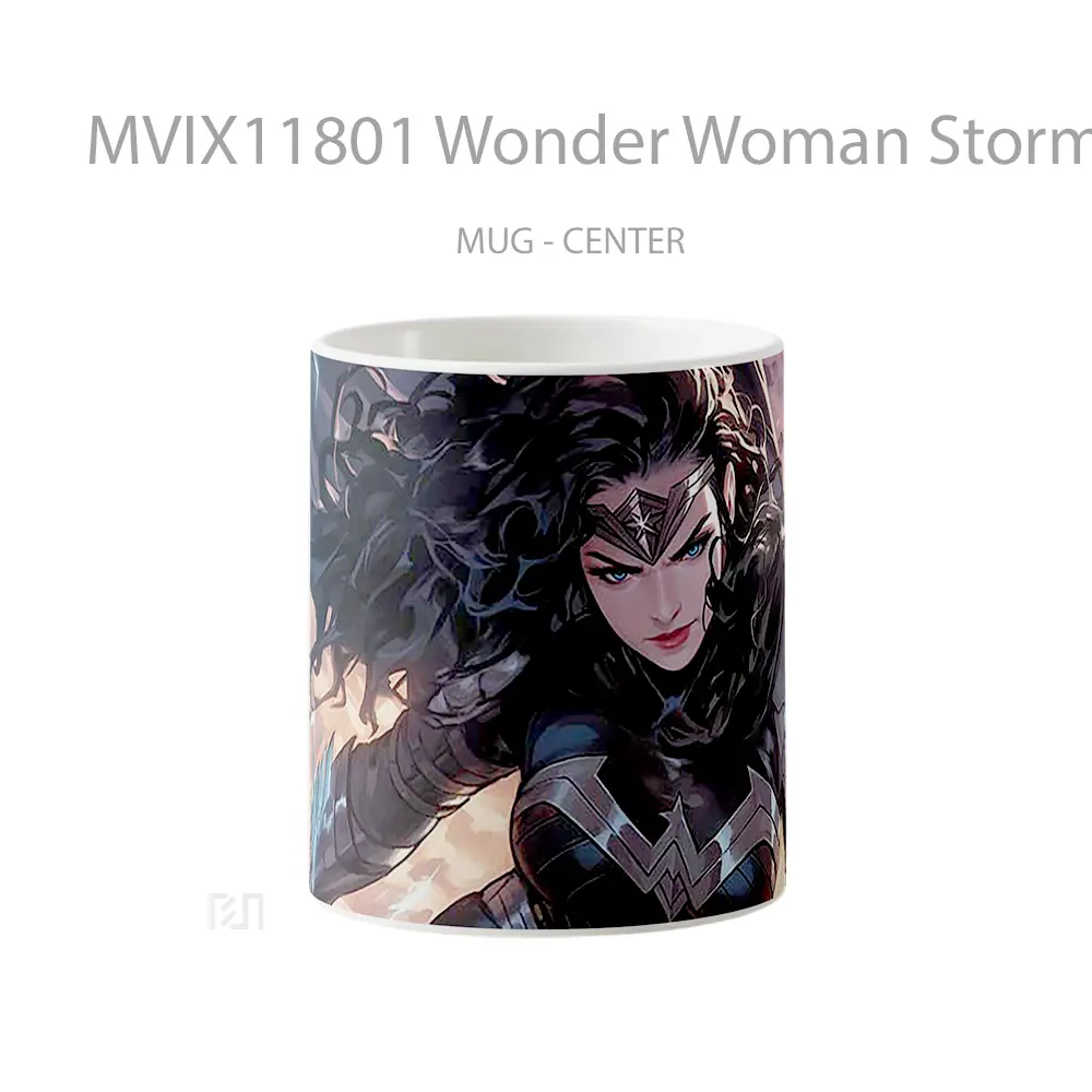 Mug Wonder Woman Stormy Sky Hadiah Lucu dan Menarik