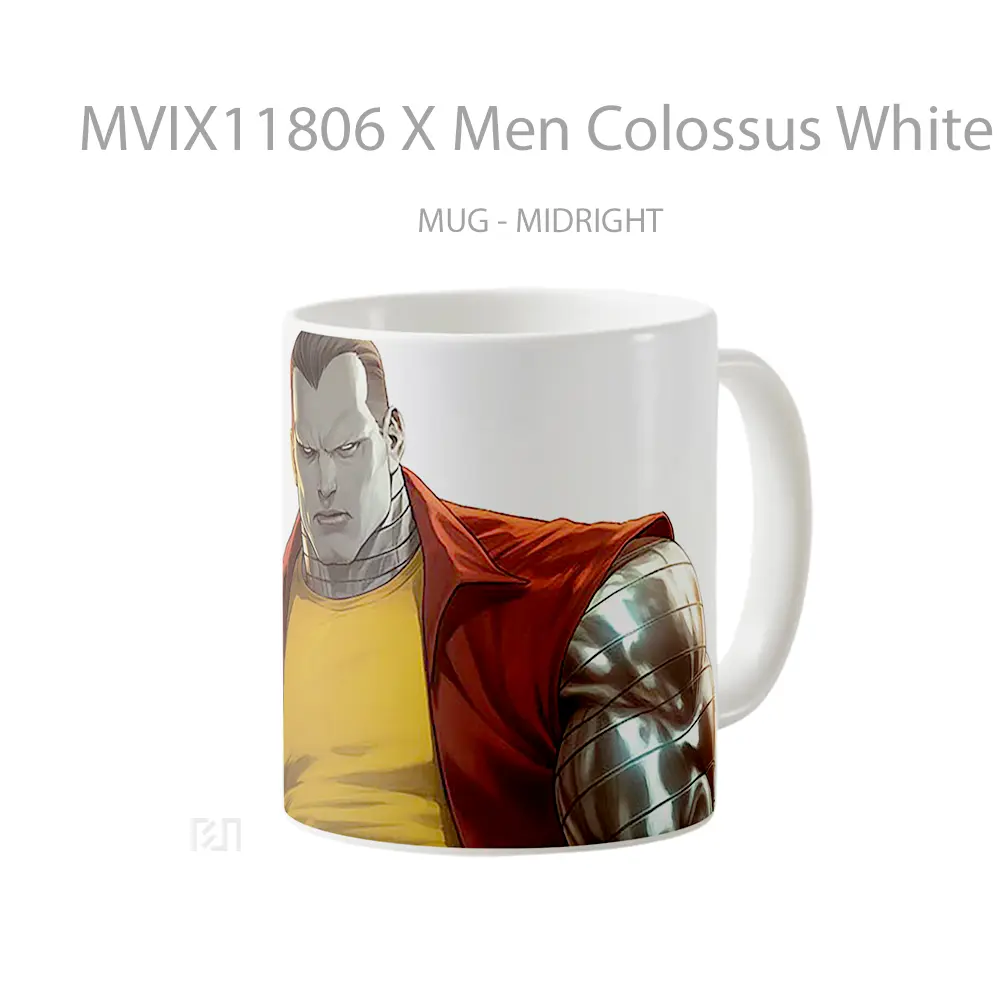 Mug X Men Colossus White Koleksi Mug Limited Edition - All-side / Desain