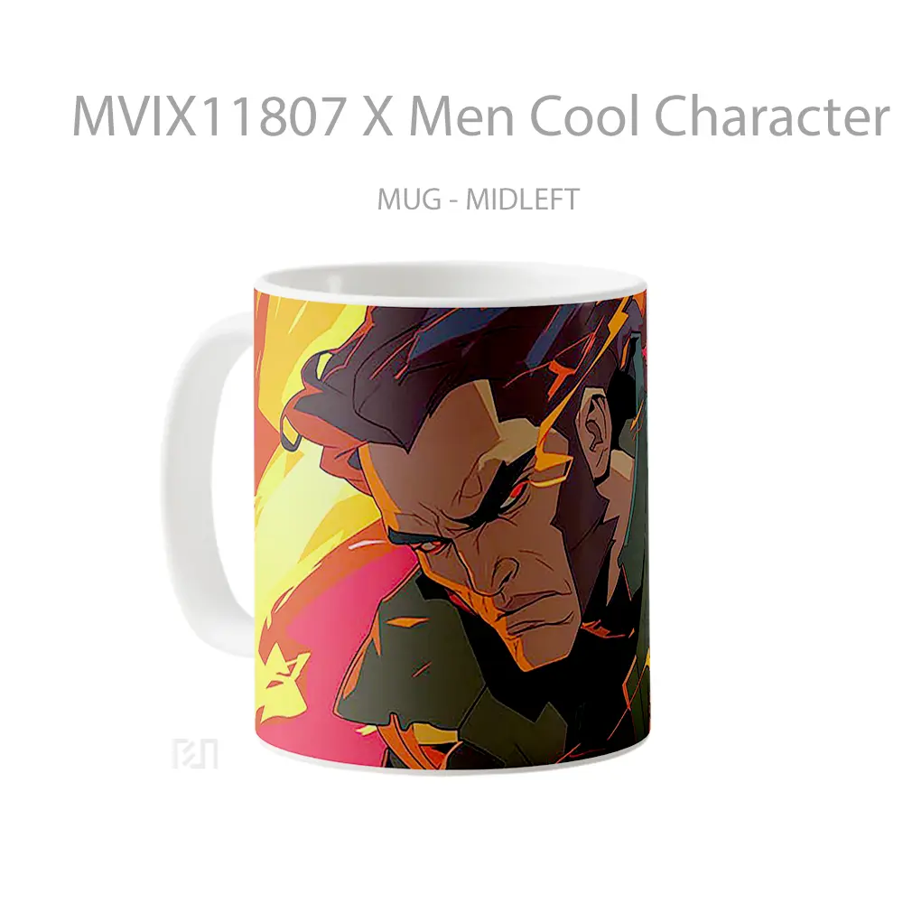 Mug X Men Cool Character Portrait Hadiah Lucu dan Menarik - All-side / Desain