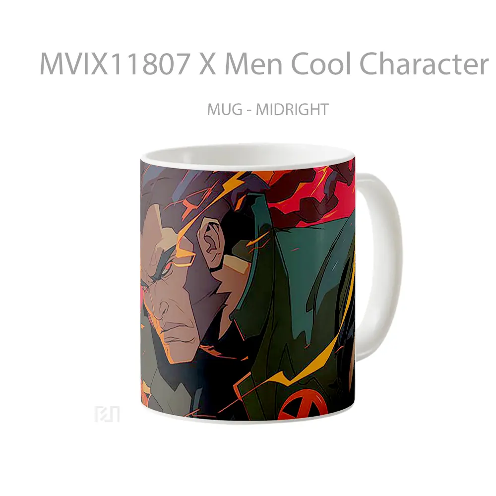 Mug X Men Cool Character Portrait Hadiah Lucu dan Menarik - All-side / Desain