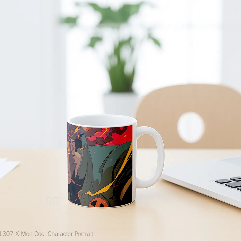 Mug X Men Cool Character Portrait Hadiah Lucu dan Menarik - All-side / Desain