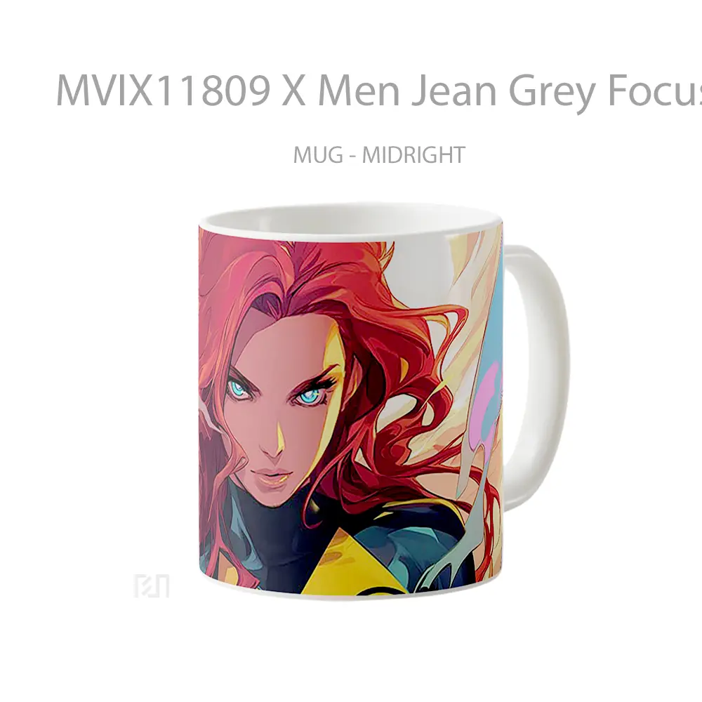 Mug X Men Jean Grey Focused Koleksi Mug Limited Edition - All-side / Desain