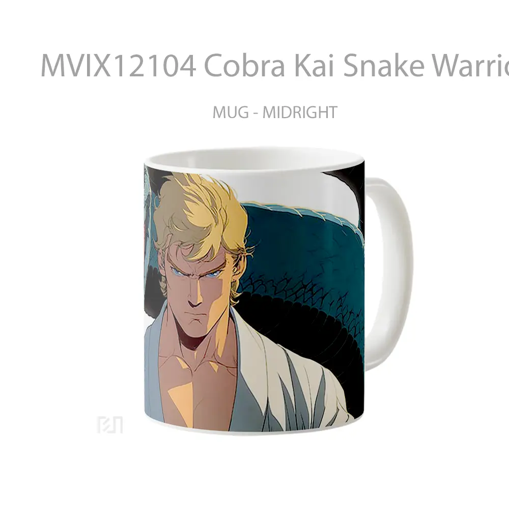 Mug Cobra Kai Snake Warrior Koleksi Mug Limited Edition - All-side / Desain
