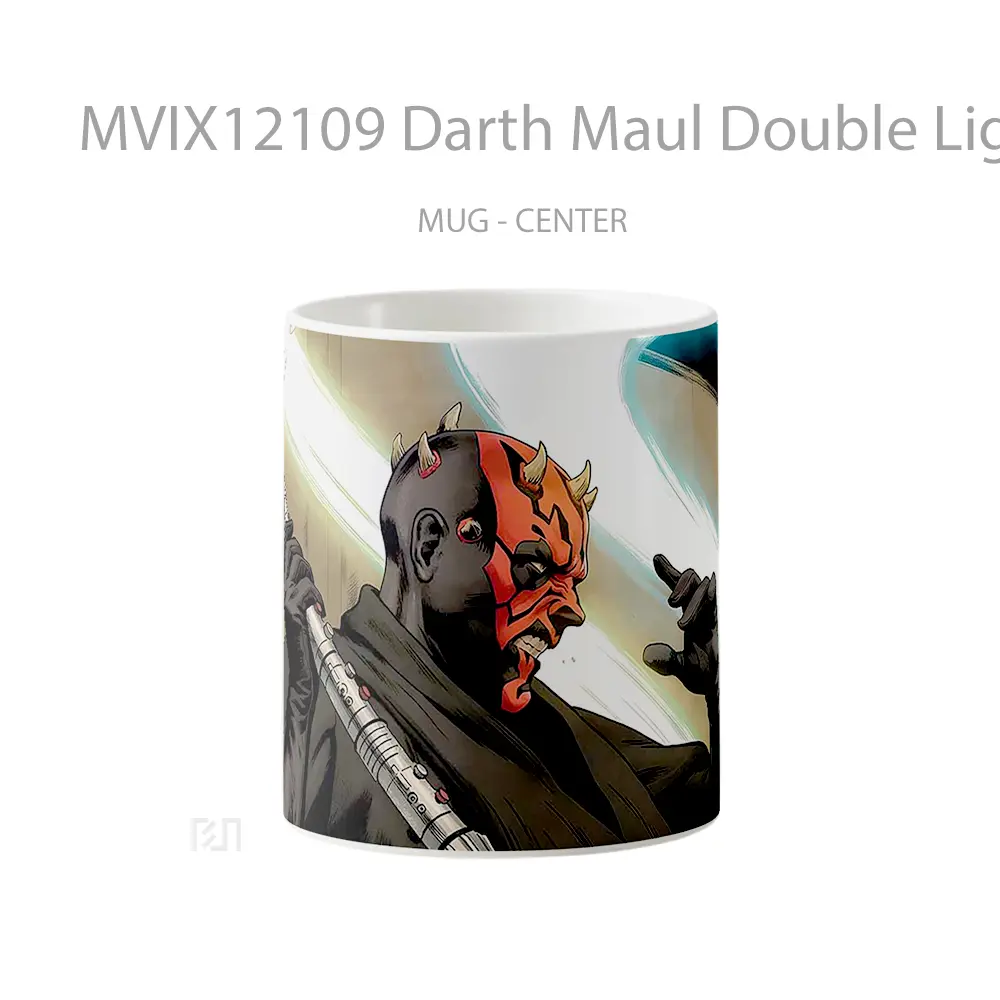 Mug Darth Maul Double Lightsaber Star Wars Hadiah Lucu dan Menarik