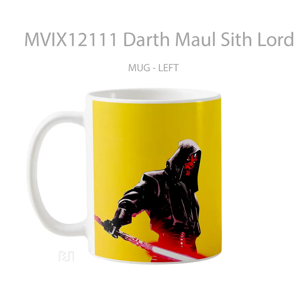 Mug Darth Maul Sith Lord Gelas Keramik Desain Unik - All-side / Desain