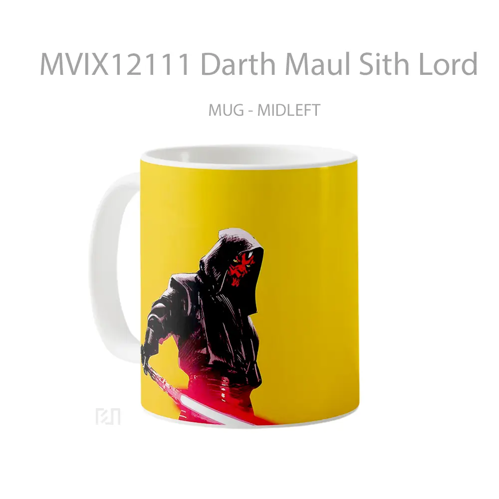 Mug Darth Maul Sith Lord Gelas Keramik Desain Unik - All-side / Desain