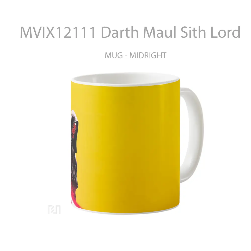 Mug Darth Maul Sith Lord Gelas Keramik Desain Unik - All-side / Desain