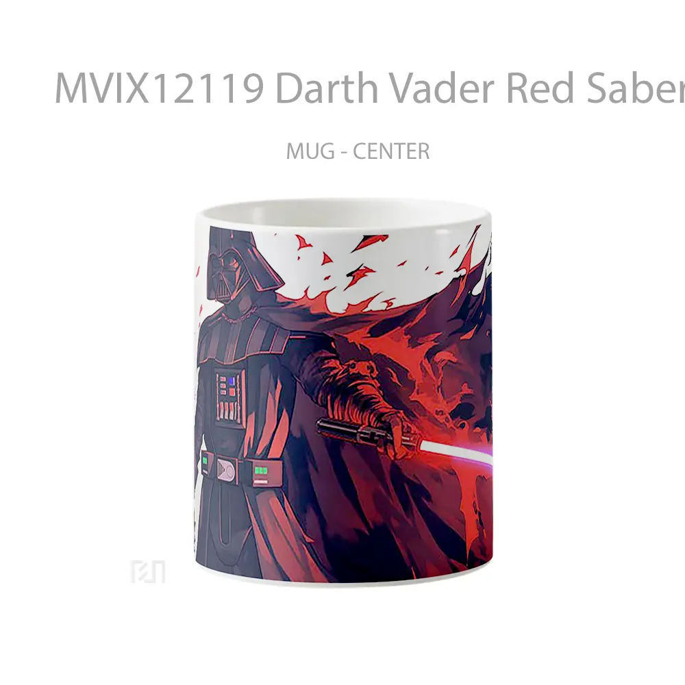Mug Darth Vader Red Saber Star Wars Koleksi Mug Limited Edition