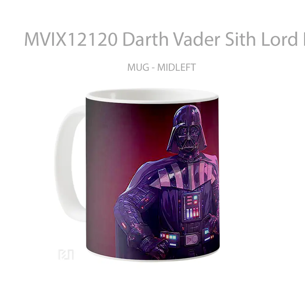 Mug Darth Vader Sith Lord Futuristic Mug Aesthetic Koleksi Spesial - All-side / Desain