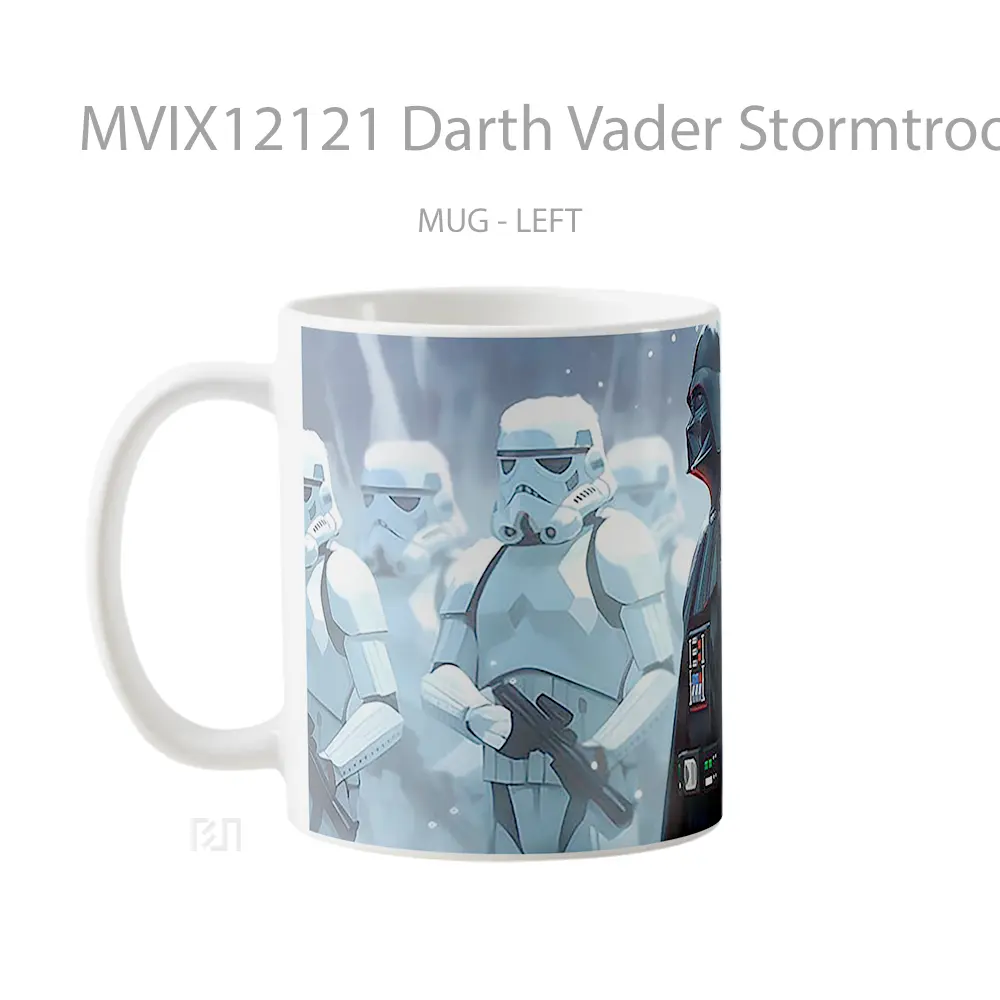 Mug Darth Vader Stormtroopers Winter Background Mug Aesthetic Koleksi Spesial - All-side / Desain