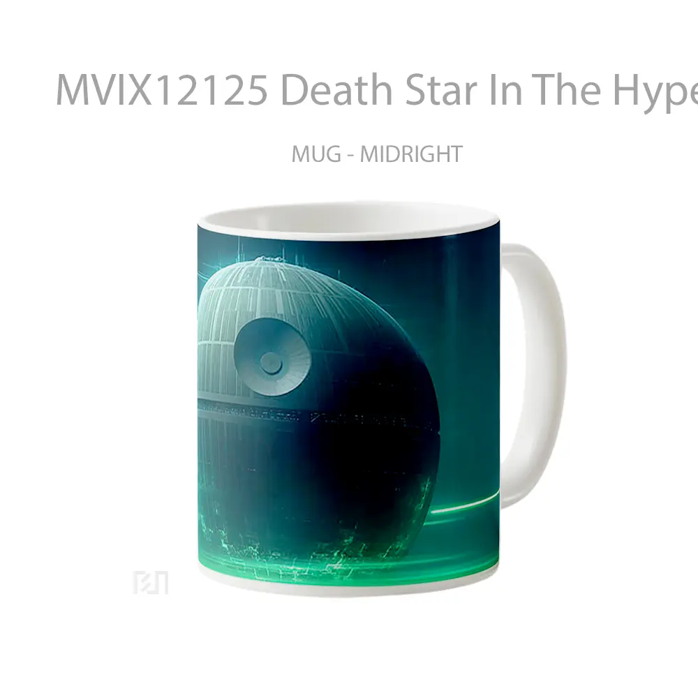 Mug Death Star In The Hyperspace Hadiah Lucu dan Menarik - All-side / Desain