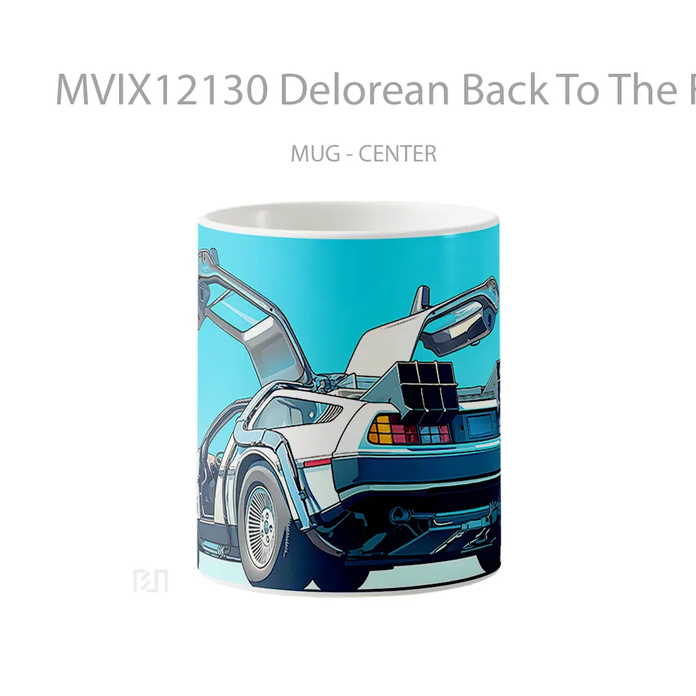 Mug Delorean Back To The Future Koleksi Mug Limited Edition