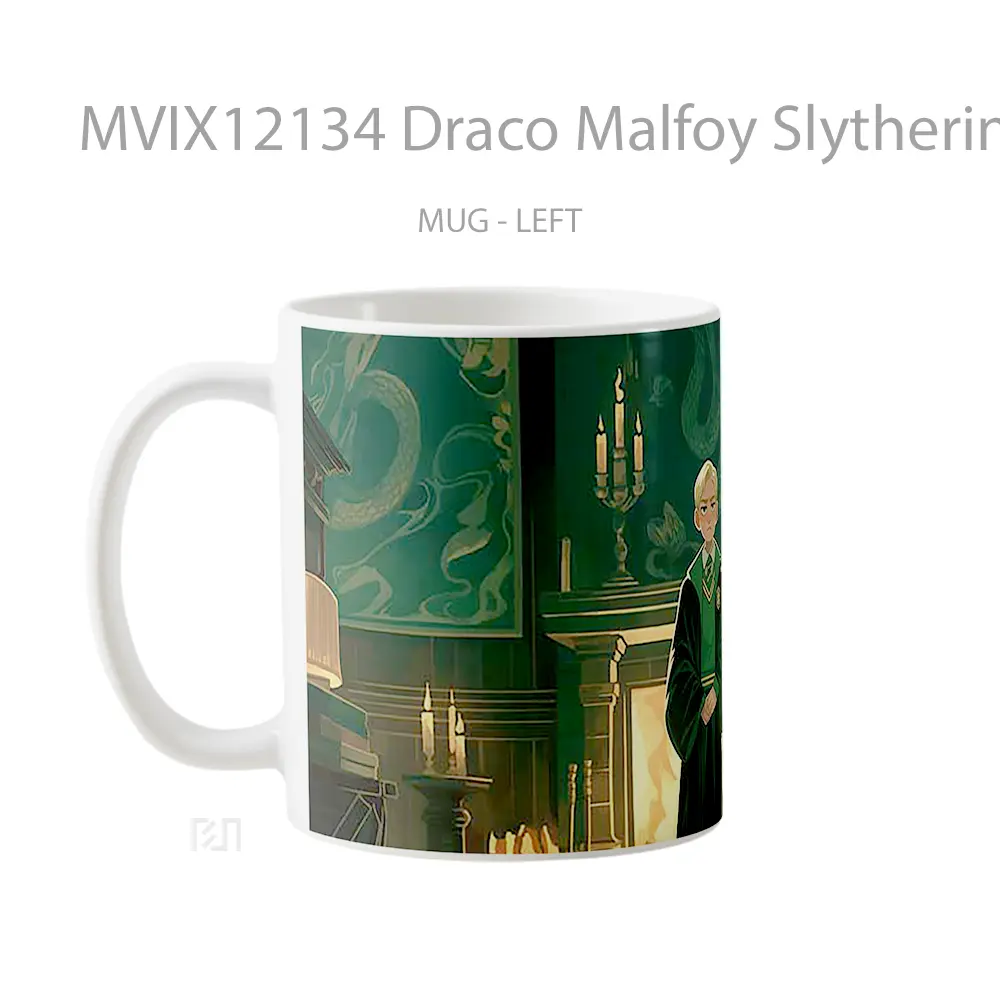Mug Draco Malfoy Slytherin Common Room Koleksi Mug Limited Edition - All-side / Desain