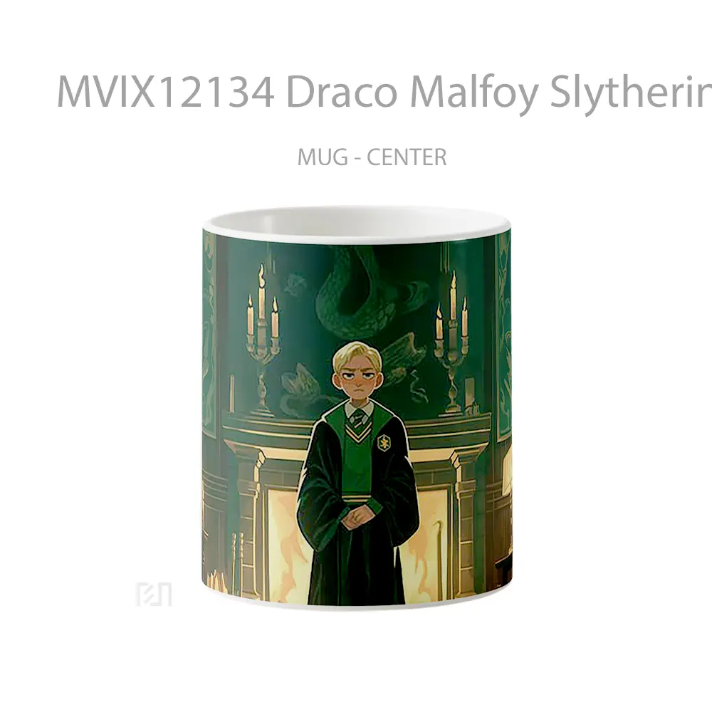 Mug Draco Malfoy Slytherin Common Room Koleksi Mug Limited Edition