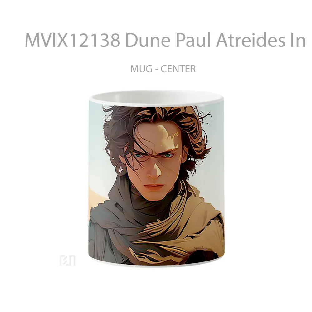 Mug Dune Paul Atreides In Desert Mug Aesthetic Koleksi Spesial