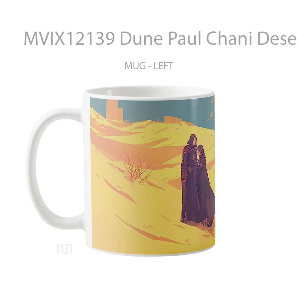 Mug Dune Paul Chani Desert Mug Aesthetic Koleksi Spesial - All-side / Desain