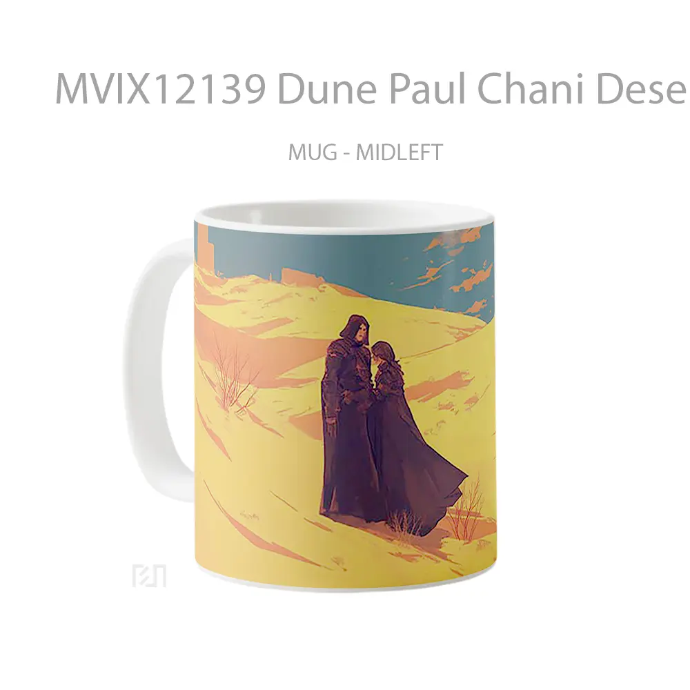 Mug Dune Paul Chani Desert Mug Aesthetic Koleksi Spesial - All-side / Desain