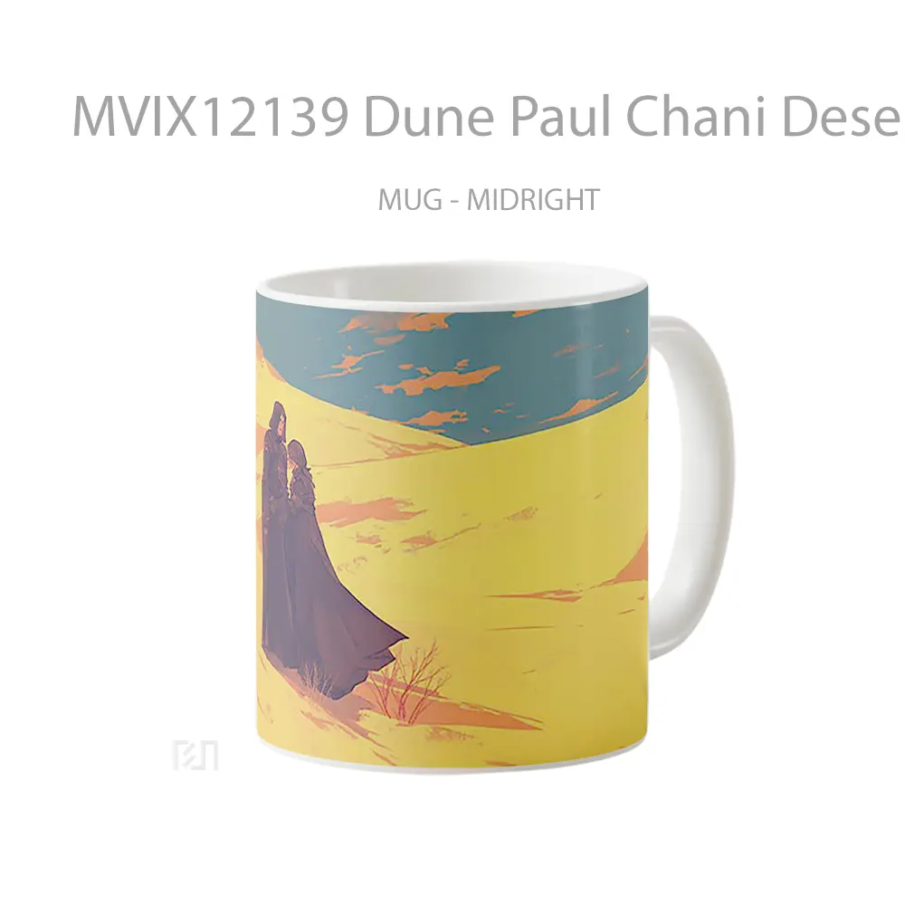 Mug Dune Paul Chani Desert Mug Aesthetic Koleksi Spesial - All-side / Desain