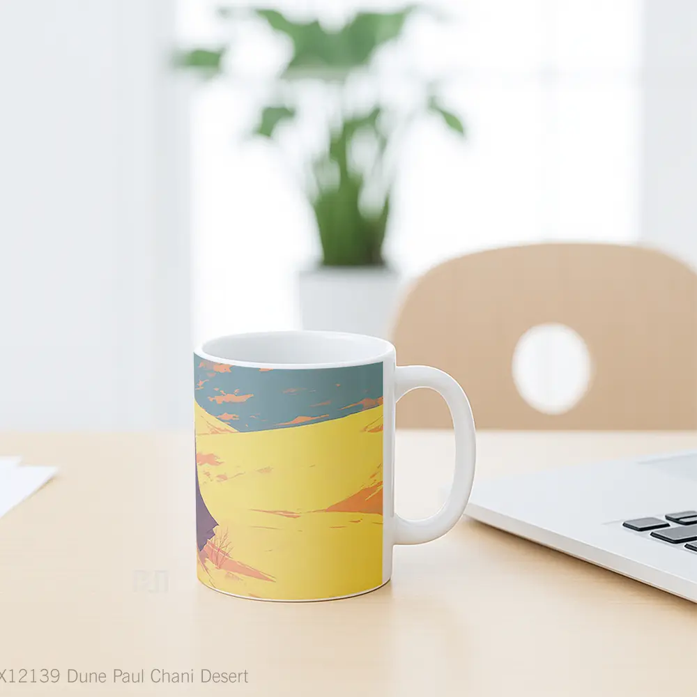 Mug Dune Paul Chani Desert Mug Aesthetic Koleksi Spesial - All-side / Desain
